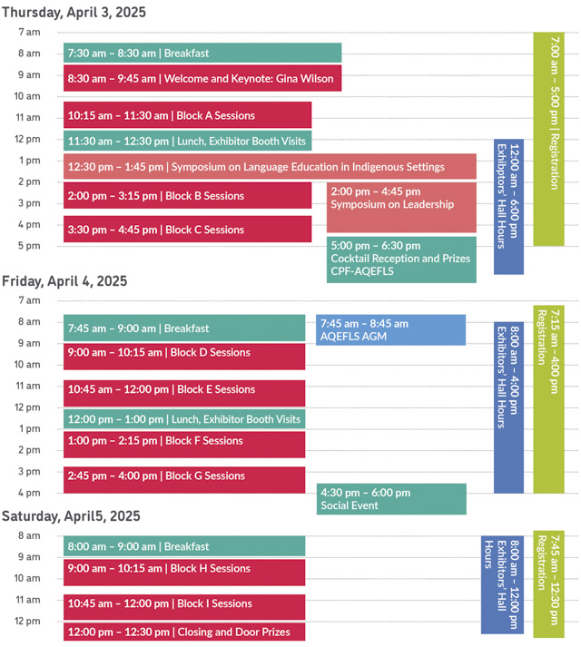 LWB 2025 Schedule